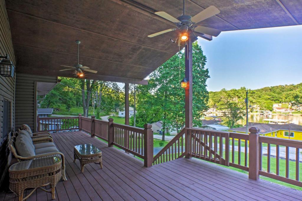 Lakefront Sunrise Beach Home with Boat Dock! - main image