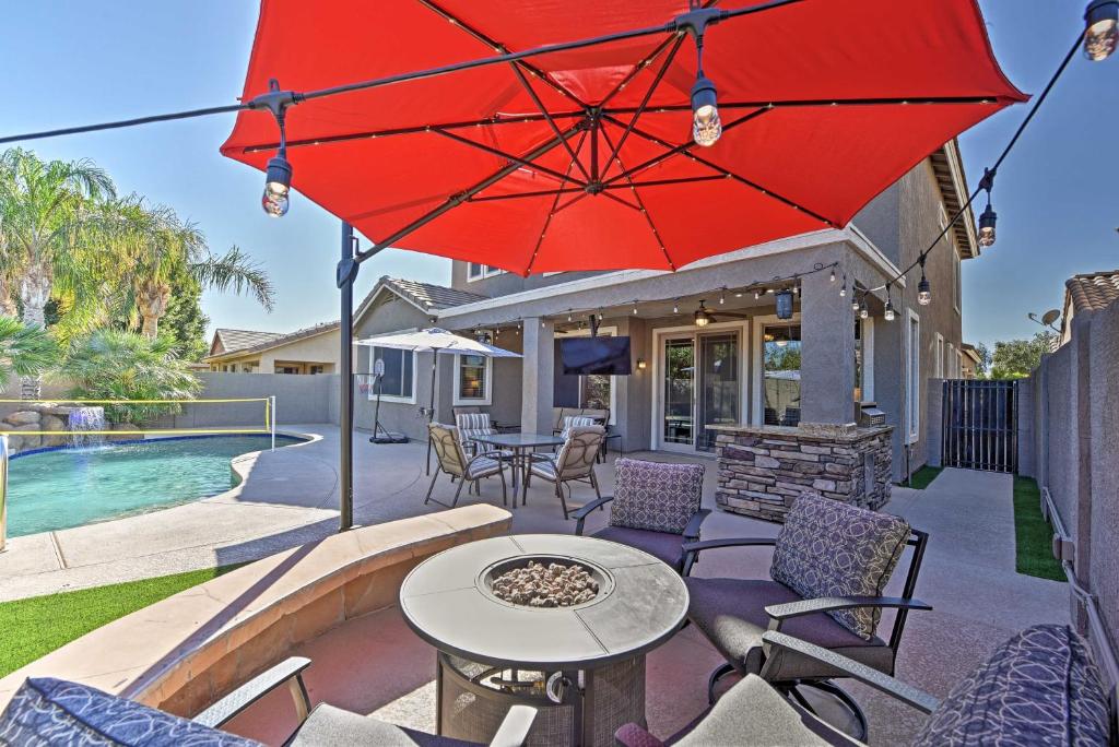 Spacious Surprise Home with Private Pool and Fire Pit! - main image