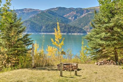 Irwin A Frame Cabin with Deck and mountain Views Idaho
