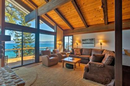 Lakefront Tahoe Home with View 1 Mi to XC Ski Area