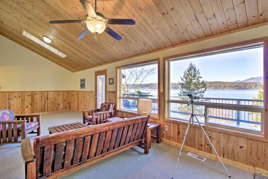 Tahuya Cabin with Hood Canal and Olympic Mtn View - main image