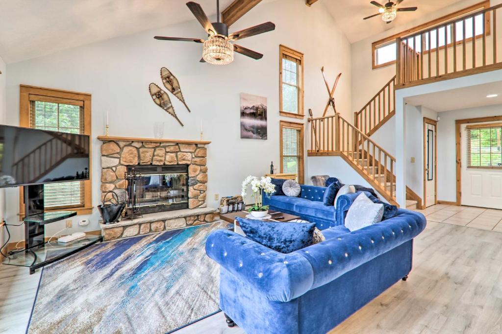 Modern Home with Mountain Views 1 Mi to Ski! - main image