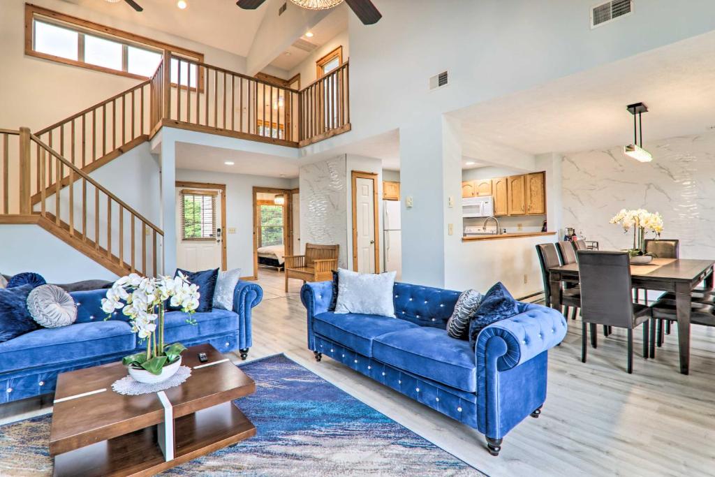 Modern Home with Mountain Views 1 Mi to Ski! - image 6