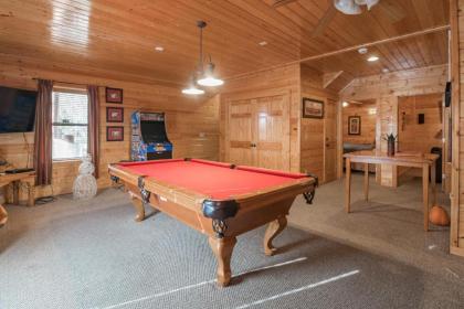 Rocky Top Hideaway Theater Room Pool Table and Arcade Gaming System - image 18