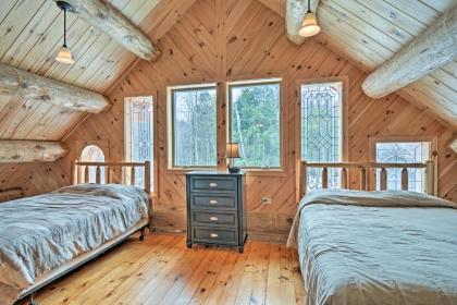 Custom Log Cabin with Deck and 45 Acres by Pine River! - image 10