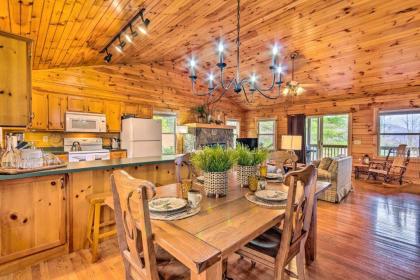 Peaceful Smoky Mountain Cabin with Deck and Firepit! - image 11