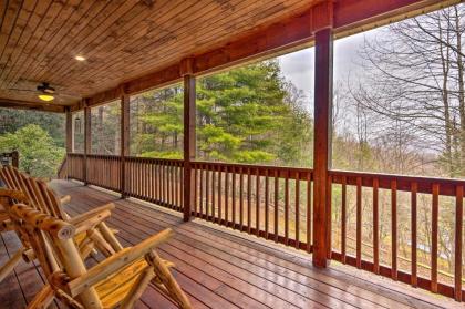 Peaceful Smoky Mountain Cabin with Deck and Firepit! - image 4