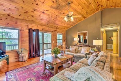 Peaceful Smoky Mountain Cabin with Deck and Firepit! - image 8
