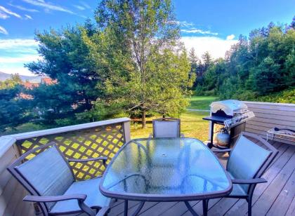 F6 townhome with golf course and mountain views in Bretton Woods next to mt Washington HotelF6