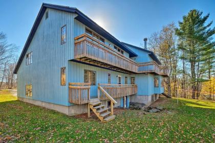 Spacious Wilmington Home with Game Room and Deck Vermont