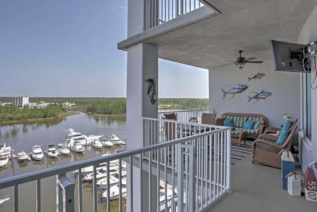 Orange Beach Resort Condo with Scenic Marina Views! - main image