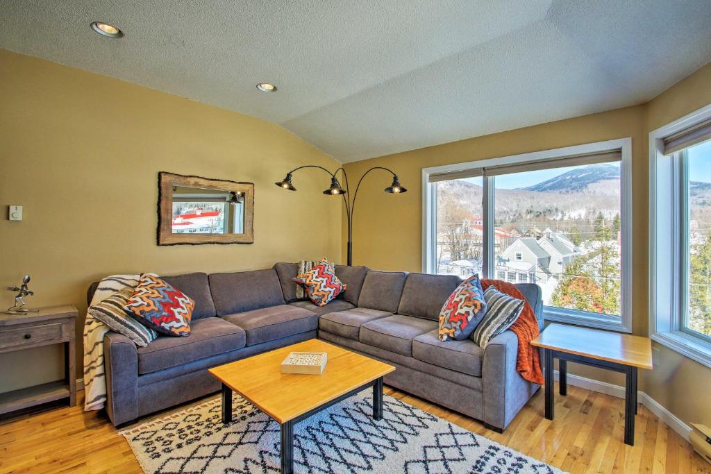 Lincoln Condo with Mtn Views 2 Miles to Ski Resort! - main image