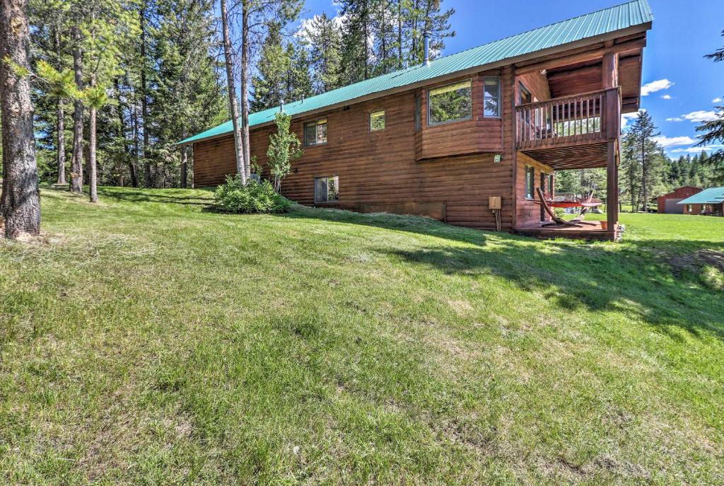 Quiet Trego Resort Cabin with Lake Pavilion and Trails - image 2