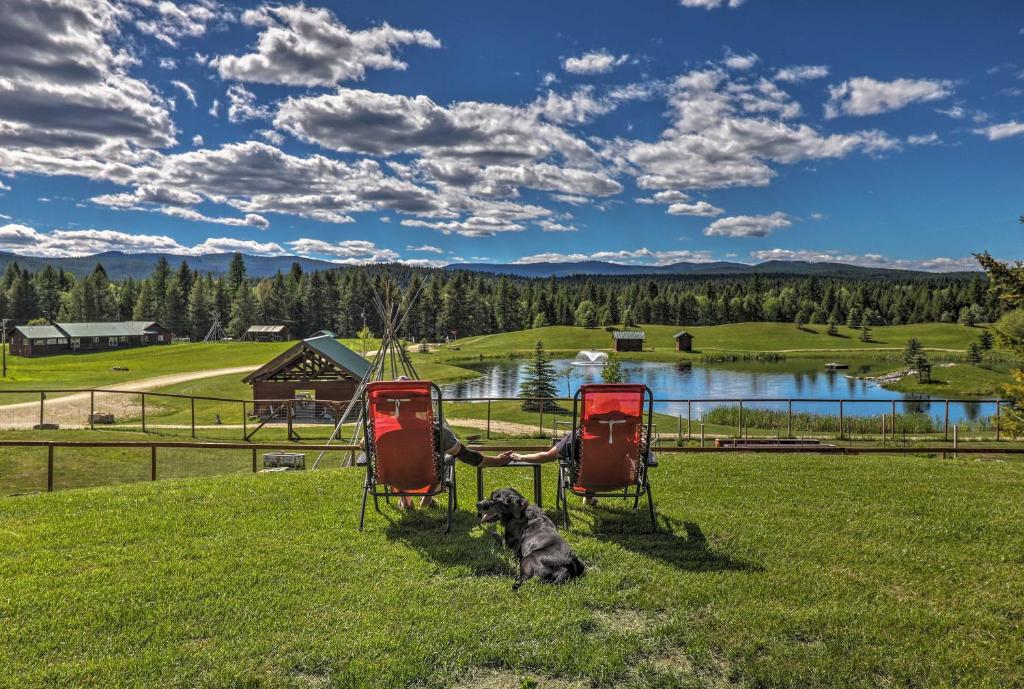 Trego Resort -Style Cabin with LakeTrails and 40 Acres - image 7