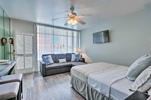 Virginia Beach Studio with Balcony and Pool View! - image 4