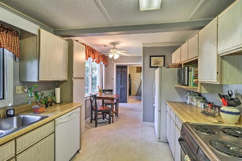 Charming Waynesville Cottage with Deck on Creek - image 11